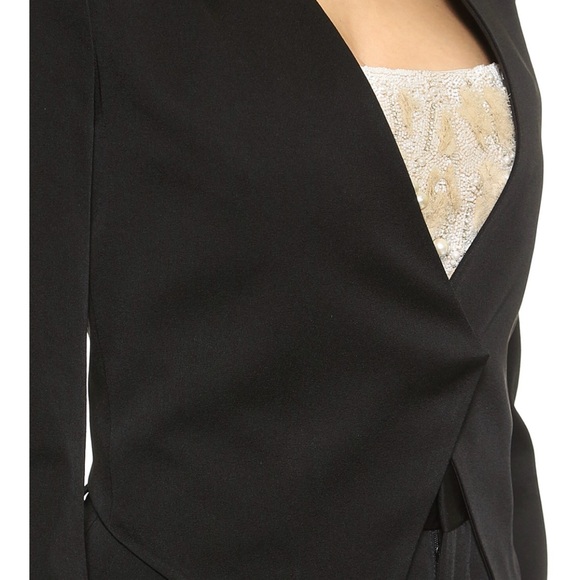 alice + olivia Mailynn High Low Jacket Size 8 - Picture 5 of 9